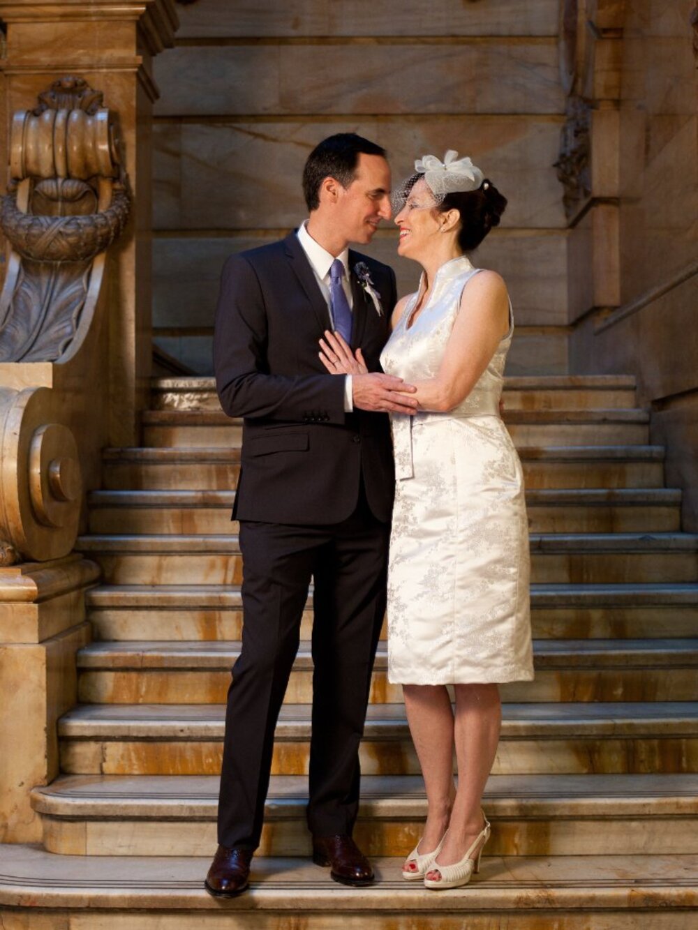 Ivory White Asian-inspired Dress - size small Wedding - Picture 12 of 12